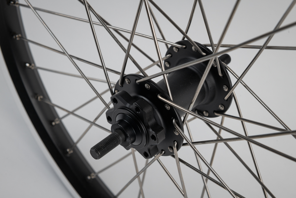 BAKFIETS.NL Vorderrad (Industrielager) 20" 6 Loch Disc-/V-Brake-Aufnahme