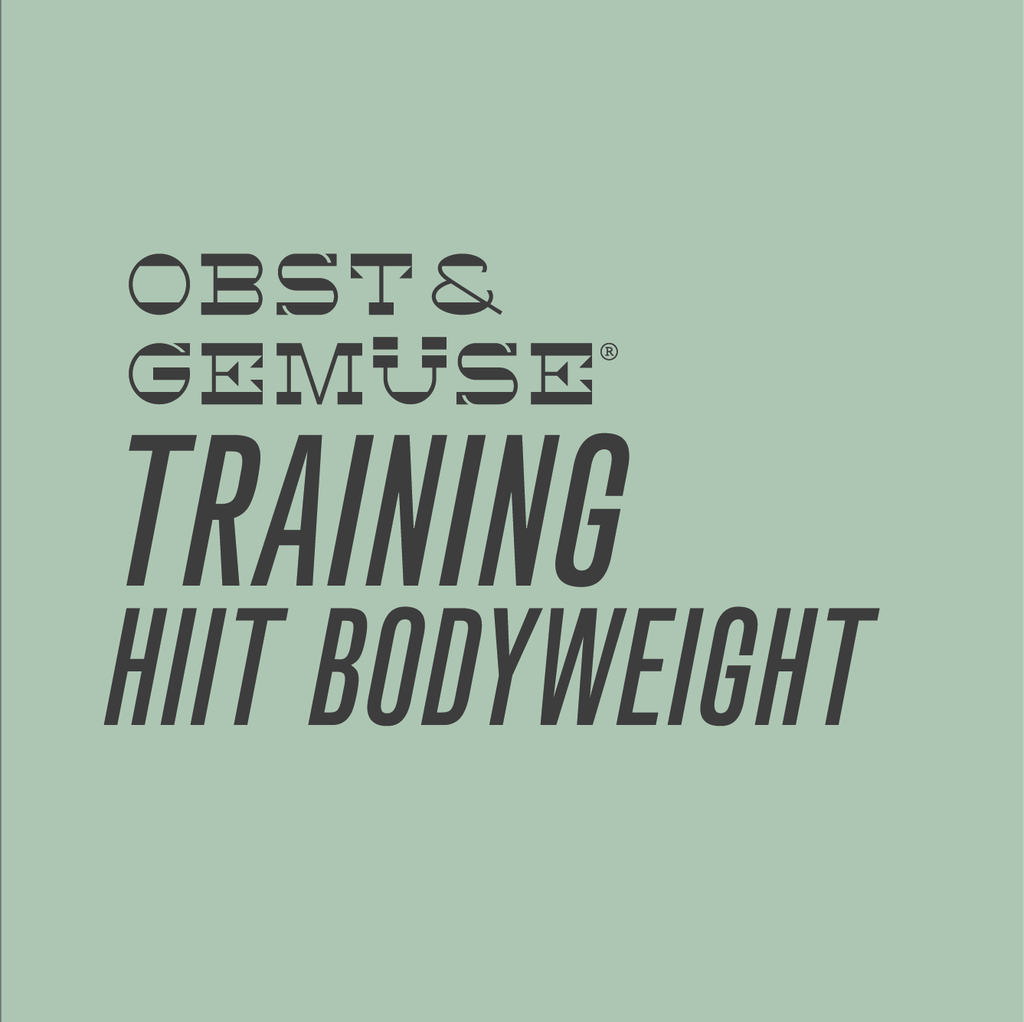 HIIT body weight training